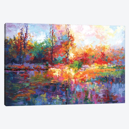 Colorful Autumn Landscape III Canvas Print #DVI345} by Leon Devenice Canvas Art Print