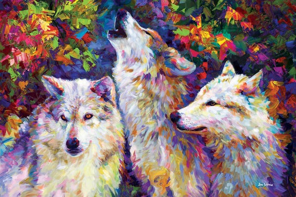 Wolves: Majestic Wolves by Leon Devenice