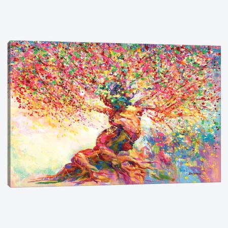 Tree Of Passion Canvas Print #DVI376} by Leon Devenice Canvas Wall Art