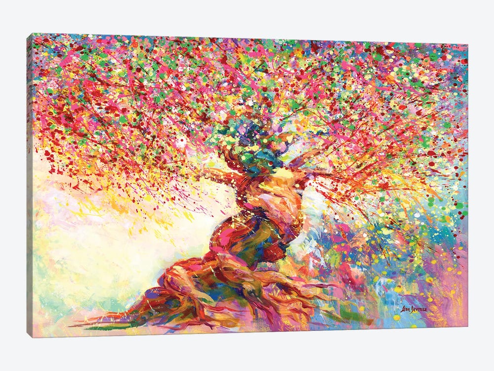 Tree Of Passion by Leon Devenice 1-piece Canvas Art