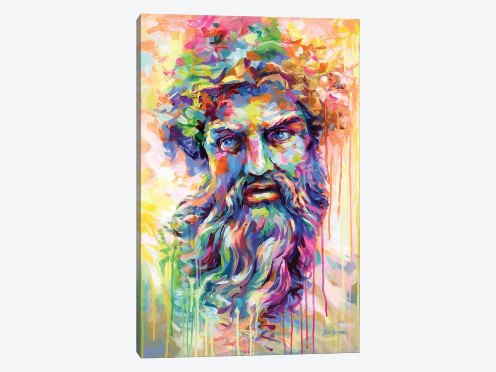Zeus by Leon Devenice 1-piece Canvas Artwork