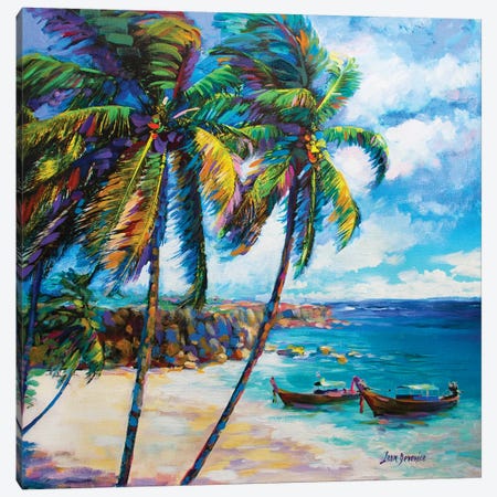Hawaiian Dreaming Canvas Print #DVI38} by Leon Devenice Canvas Wall Art