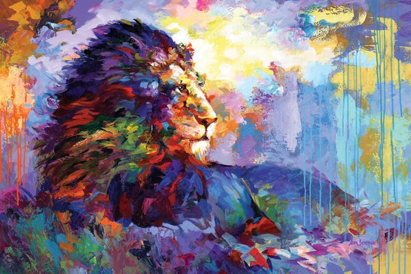 Wild Cats: Lion by Leon Devenice