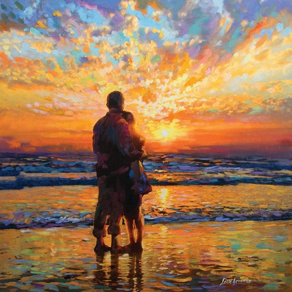 Beach Sunrises & Sunsets: A New Beginning by Leon Devenice