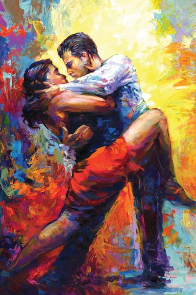 Romantic Bedroom (Love): Tango Fire by Leon Devenice