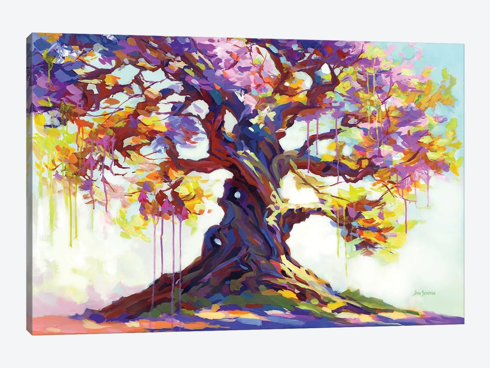 Tree Of Melting Love by Leon Devenice 1-piece Canvas Artwork