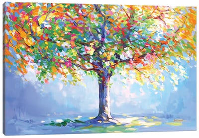 Tree Of Hope Canvas Art Print - Leon Devenice