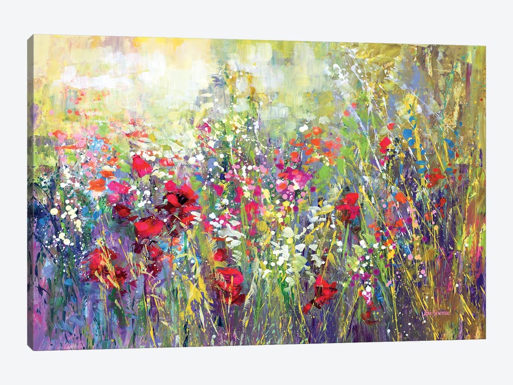 Tuscan Wildflower Field II by Leon Devenice 1-piece Canvas Wall Art