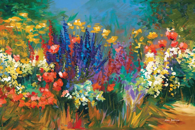 Language Of Flowers by Leon Devenice wall art