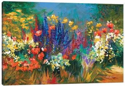 Language Of Flowers Canvas Art Print - Garden & Floral Landscape Art