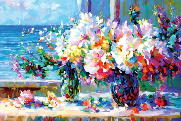 Leon Devenice: Blossoms By The Sea by Leon Devenice