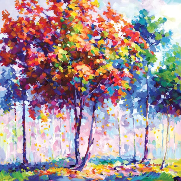 Trees In Transition: Shades Of Solitude by Leon Devenice