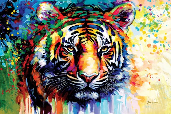 Leon Devenice: Tiger's Gaze by Leon Devenice