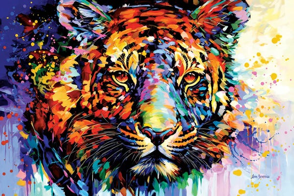 Leon Devenice: Tiger's Wild Wonder by Leon Devenice