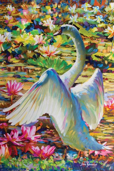 Leon Devenice: Lily Pond Queen by Leon Devenice