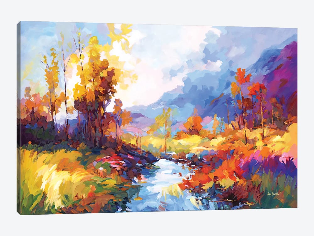 Autumn Impressions by Leon Devenice 1-piece Canvas Art Print