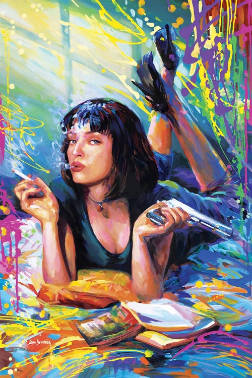 Pulp Fiction II by Leon Devenice wall art