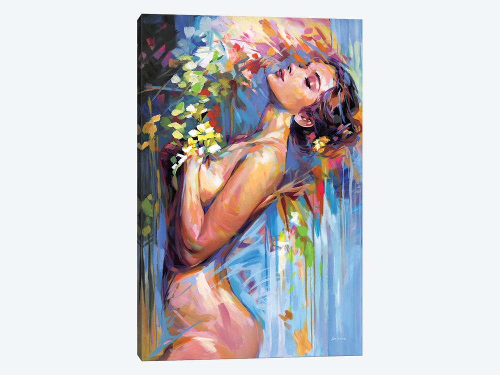 Bathing In The Afterglow Of Your Presence by Leon Devenice 1-piece Canvas Art