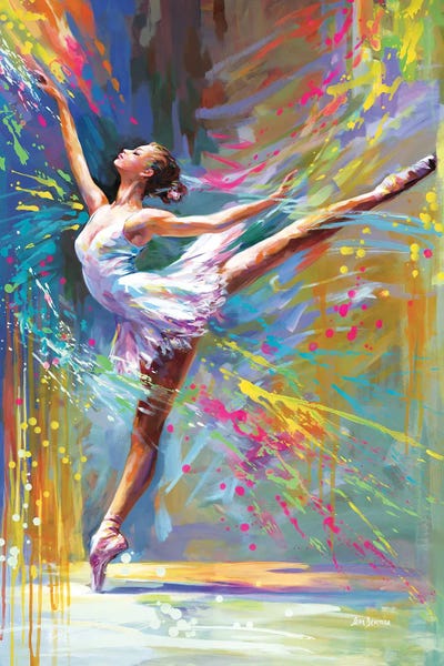 Ballet: Ballerina's Moment Of Magic by Leon Devenice
