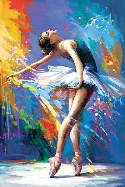 Leon Devenice: Ballerina's Enchanting Ecstasy by Leon Devenice