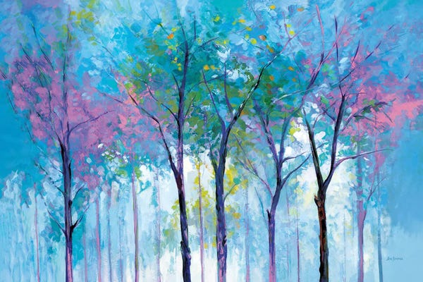 Leon Devenice: Dreamscape Tree Forest by Leon Devenice