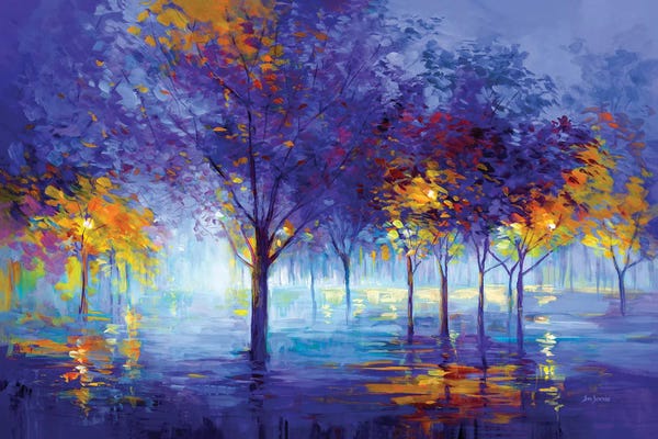 Leon Devenice: Trees Of Dreamy Nights by Leon Devenice