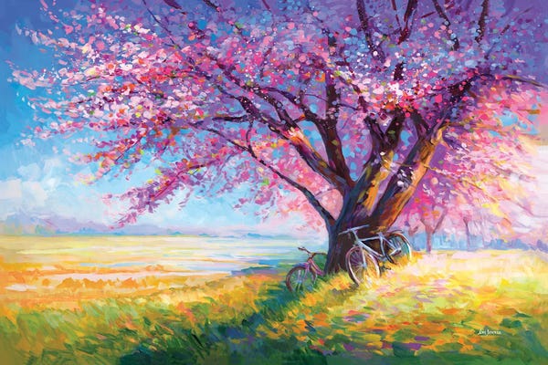Leon Devenice: The Sweet Romance Of Cherry Blossom Trees by Leon Devenice