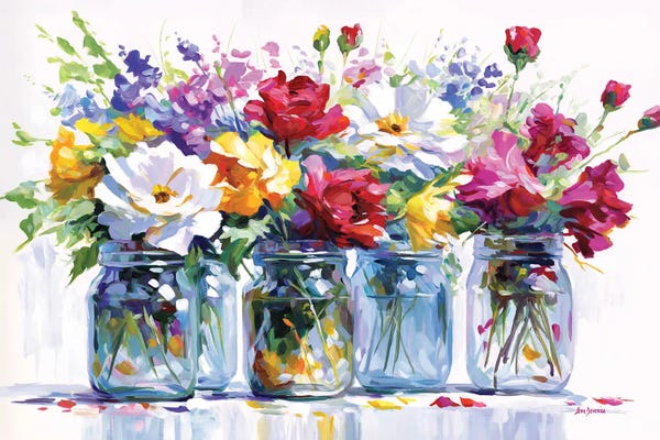 Leon Devenice: Vibrant Floral Impressions by Leon Devenice