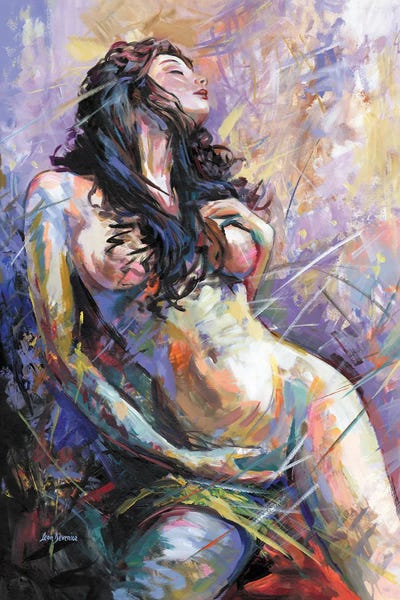 Leon Devenice: Contemporary Nude Woman by Leon Devenice