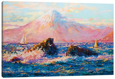 Mount Fuji Canvas Art Print - Japan Art
