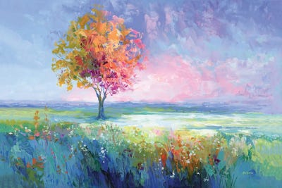 Olivine - Canvas Prints: Peaceful Landscape by Leon Devenice