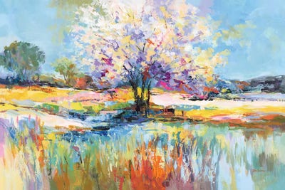 Leon Devenice - Unframed Prints: Spring Landscape Impressions by Leon Devenice