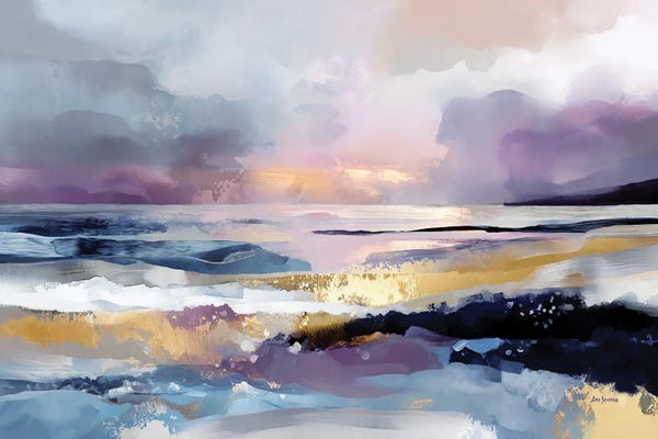 Abstract Coastal Landscape