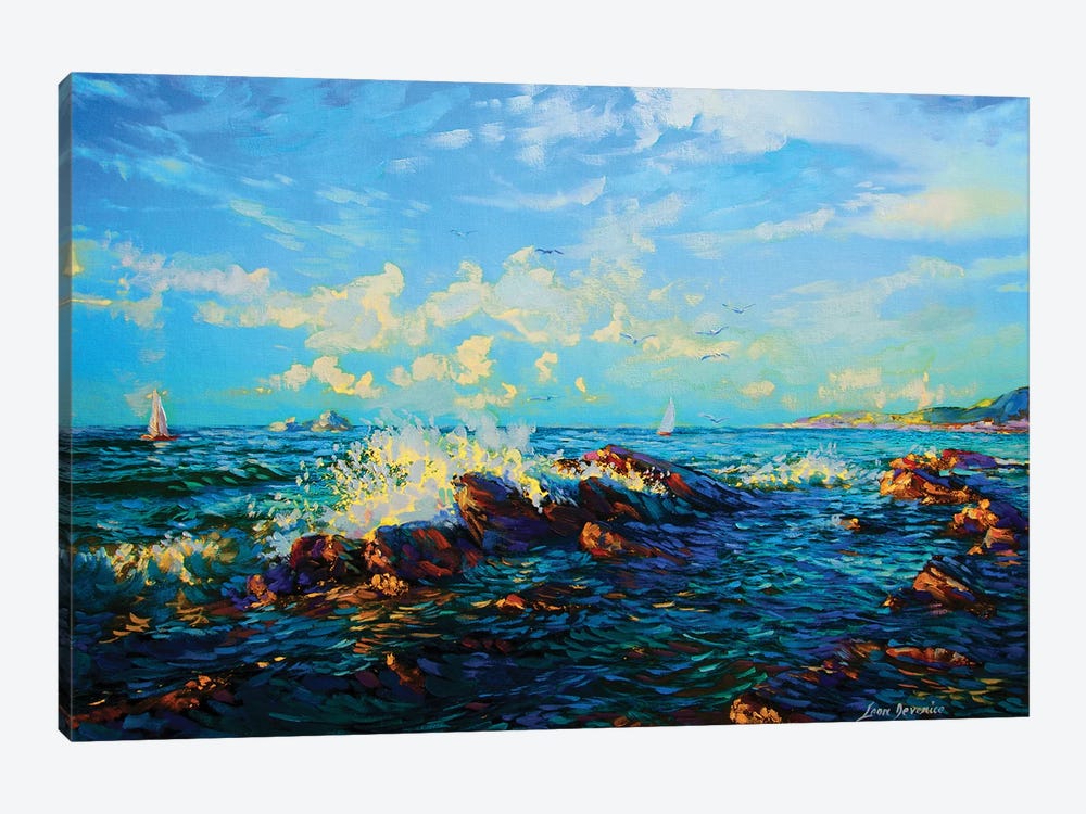 Sea Of Tranquility by Leon Devenice 1-piece Canvas Artwork