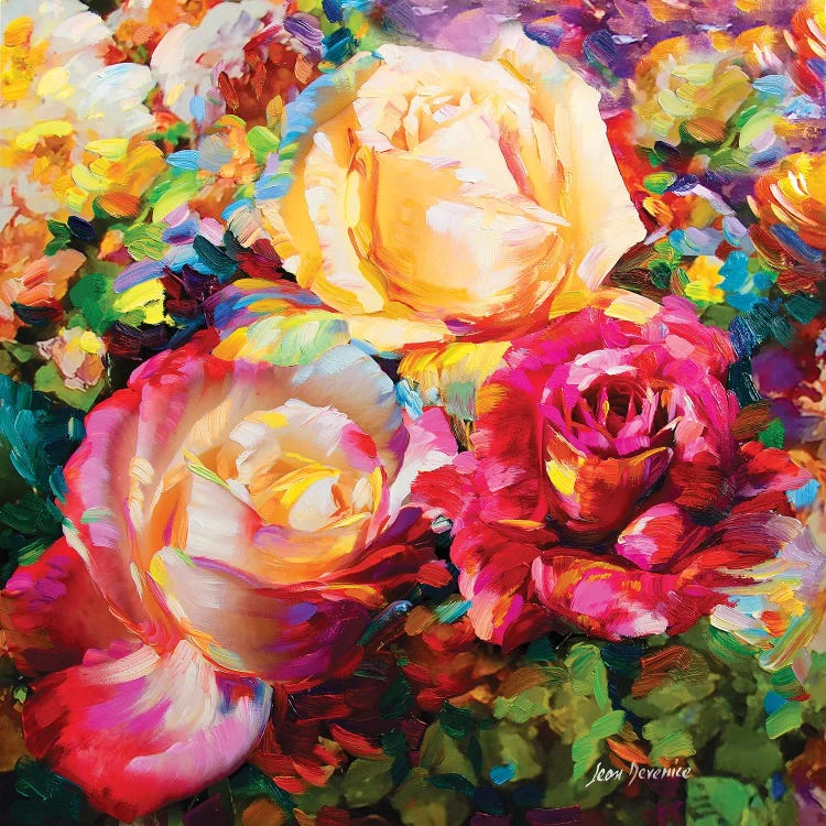Spring Romance by Leon Devenice wall art