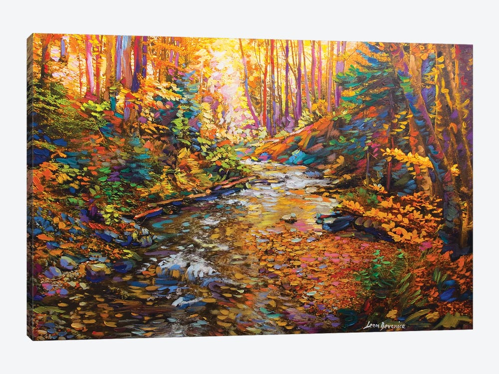 The Glory Of Autumn by Leon Devenice 1-piece Canvas Artwork