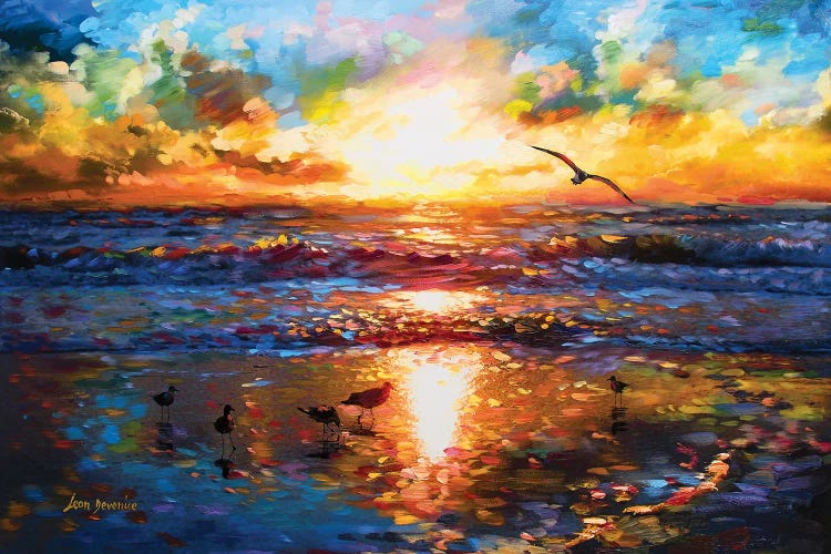 Toward The Sea Of Freedom by Leon Devenice wall art