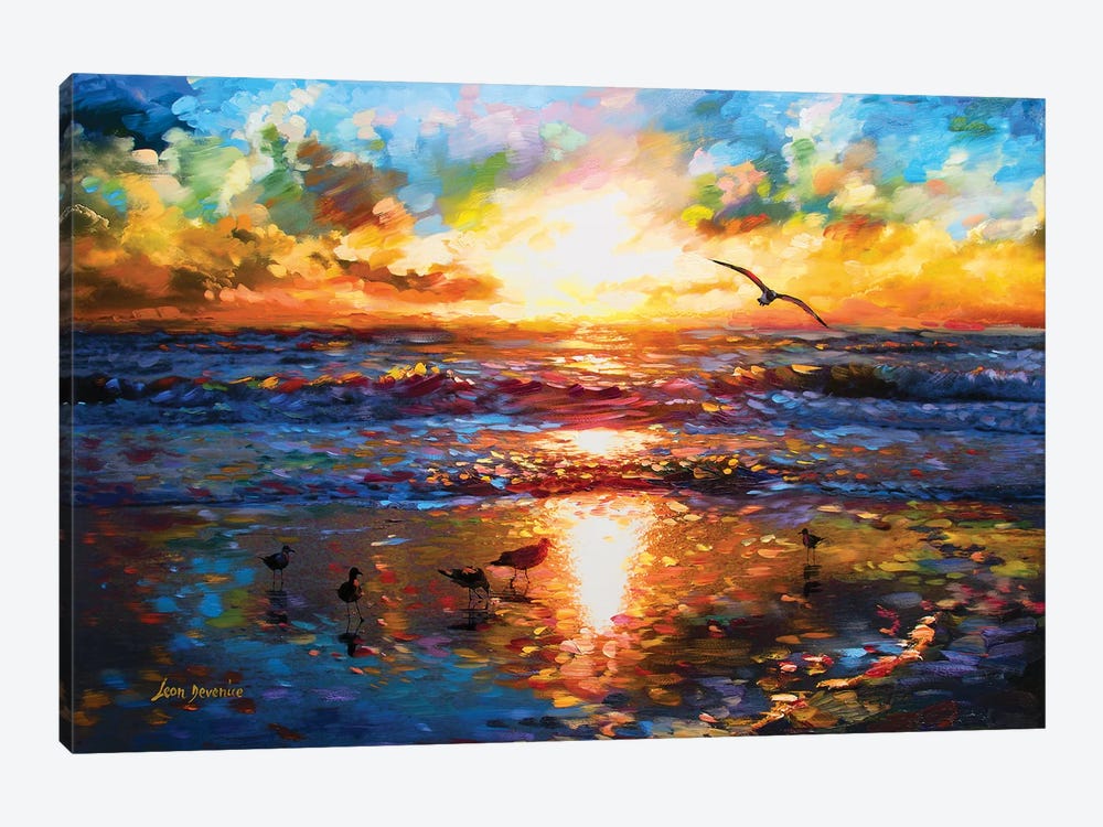 Toward The Sea Of Freedom by Leon Devenice 1-piece Canvas Artwork