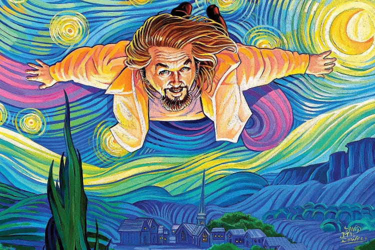 Lebowski Van Gogh by Dave MacDowell wall art