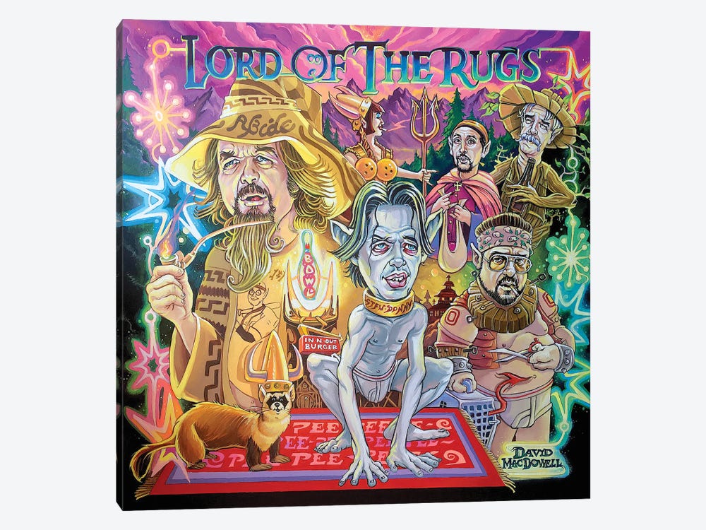 Lord Of The Rugs by Dave MacDowell 1-piece Canvas Wall Art