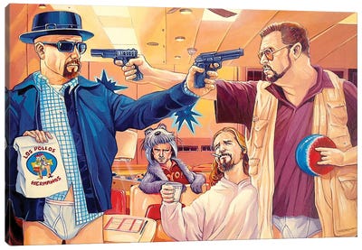 Obviously, You're Not A Science Teacher Canvas Art Print - Walter Sobchak