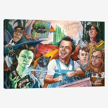 One Flew Over The Rainbow Canvas Print #DVM17} by Dave MacDowell Canvas Print