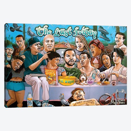 The Last Friday Canvas Print #DVM23} by Dave MacDowell Art Print