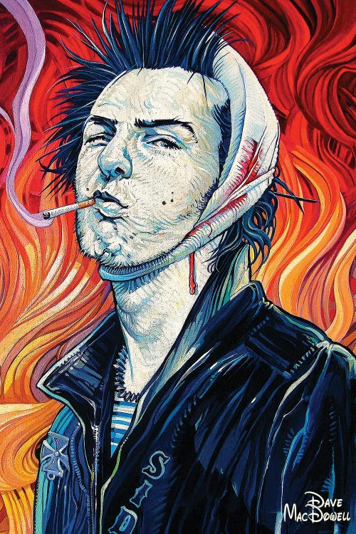 Vicious Van Gogh by Dave MacDowell wall art