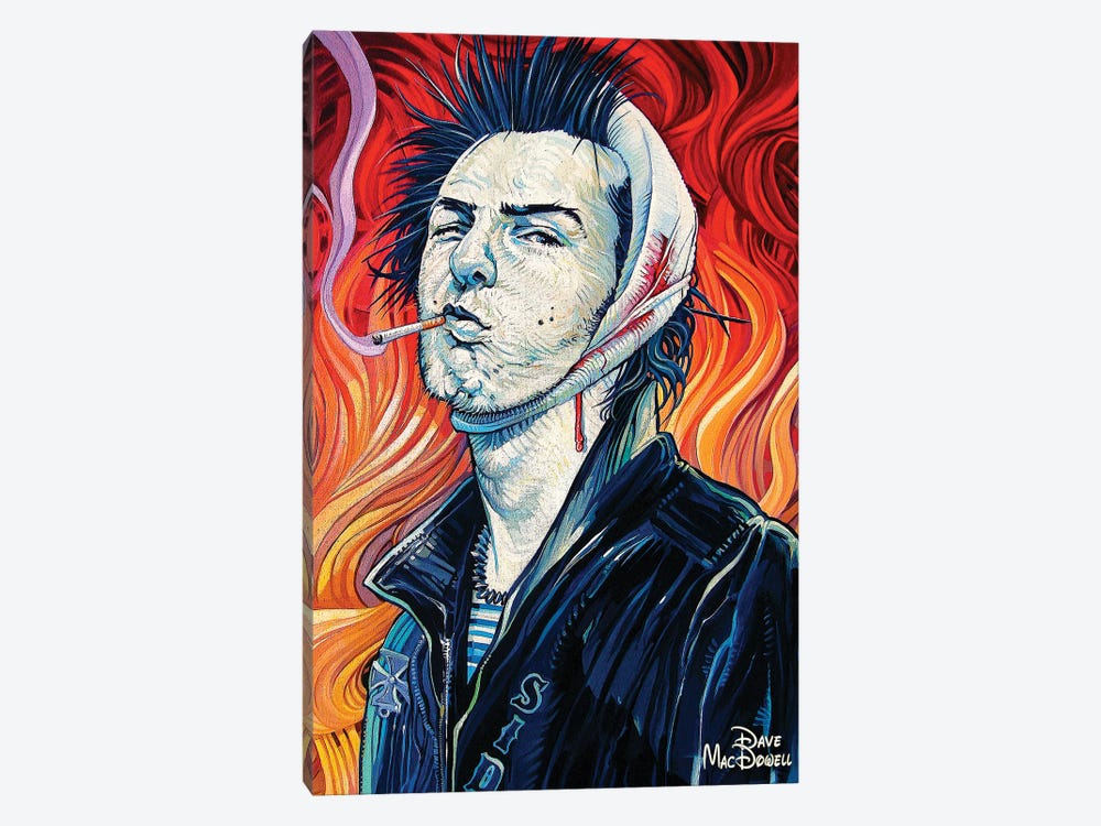 Vicious Van Gogh by Dave MacDowell 1-piece Canvas Wall Art