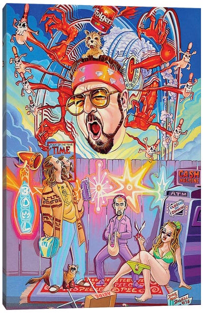 Appetite for Lebowski Big Canvas Art Print - Best Selling TV & Film