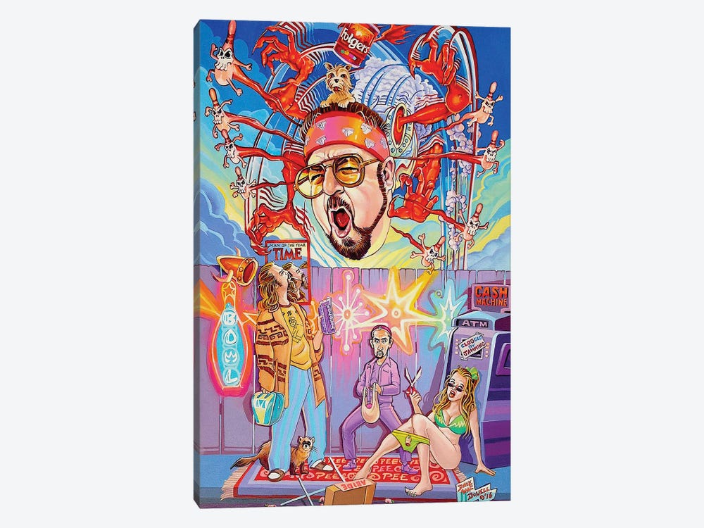 Appetite for Lebowski Big by Dave MacDowell 1-piece Canvas Art Print