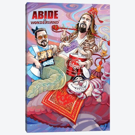 Abide In Wonderland Canvas Print #DVM31} by Dave MacDowell Canvas Wall Art