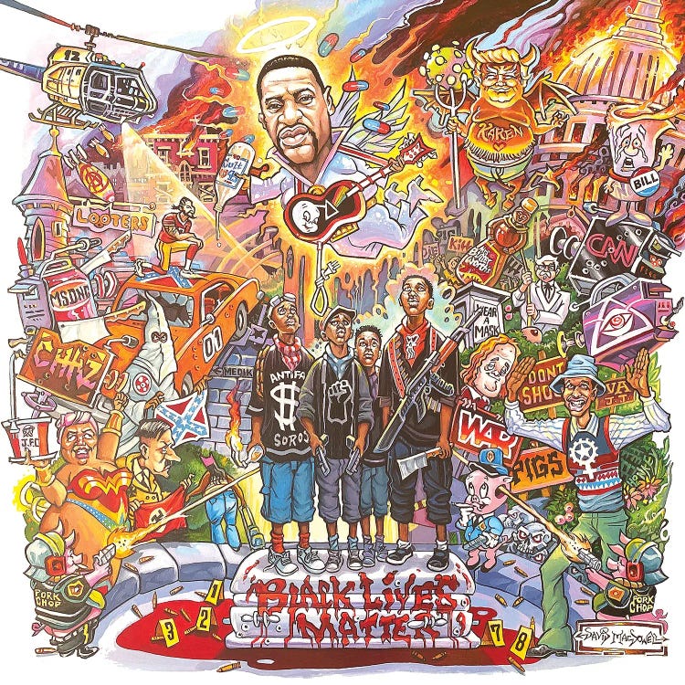 Black Lives Matter by Dave MacDowell wall art