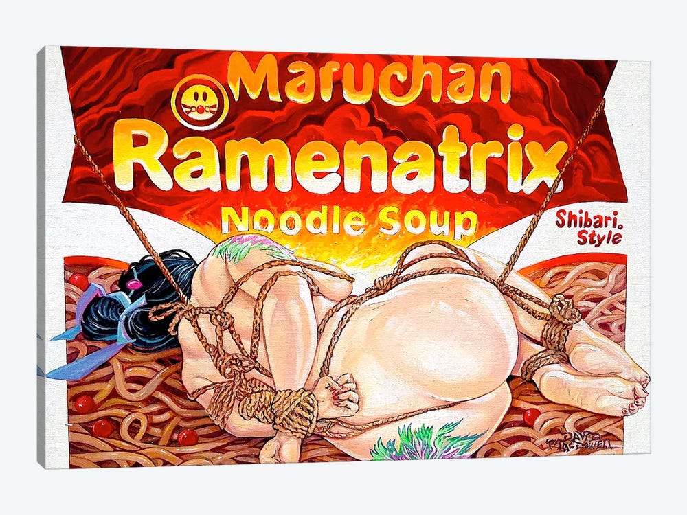 Ramenatrix by Dave MacDowell 1-piece Canvas Wall Art